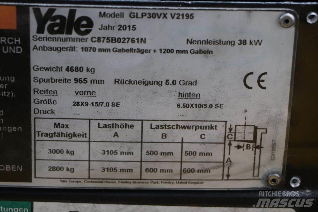 Yale GLP30VX Nestekaasutrukit