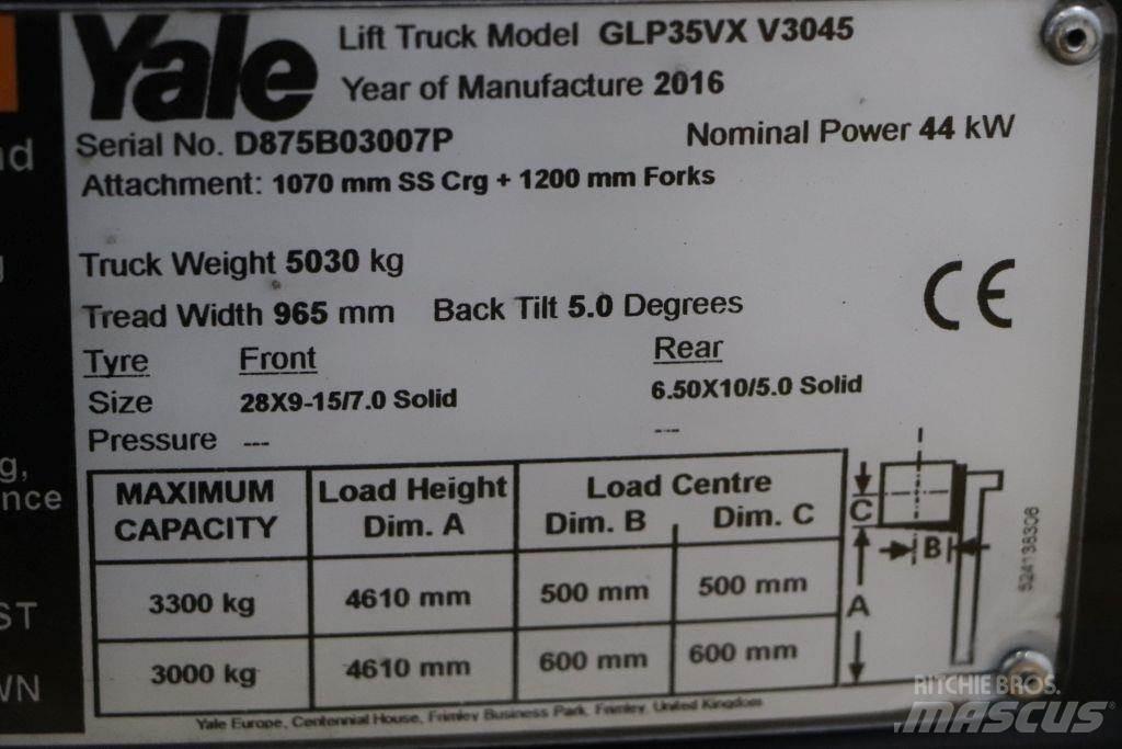 Yale GLP35VX Nestekaasutrukit