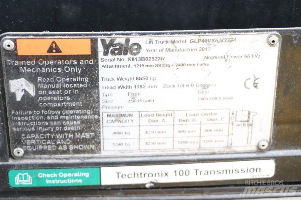 Yale GLP40VX5 Nestekaasutrukit