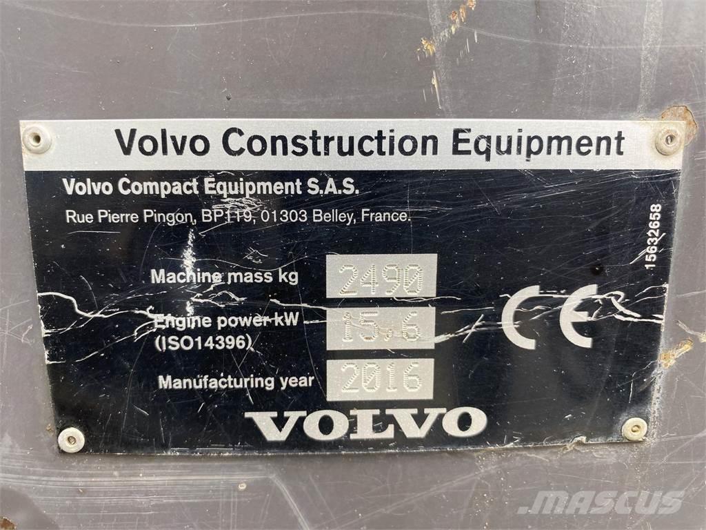 Volvo ECR25 Pyöräkaivukoneet