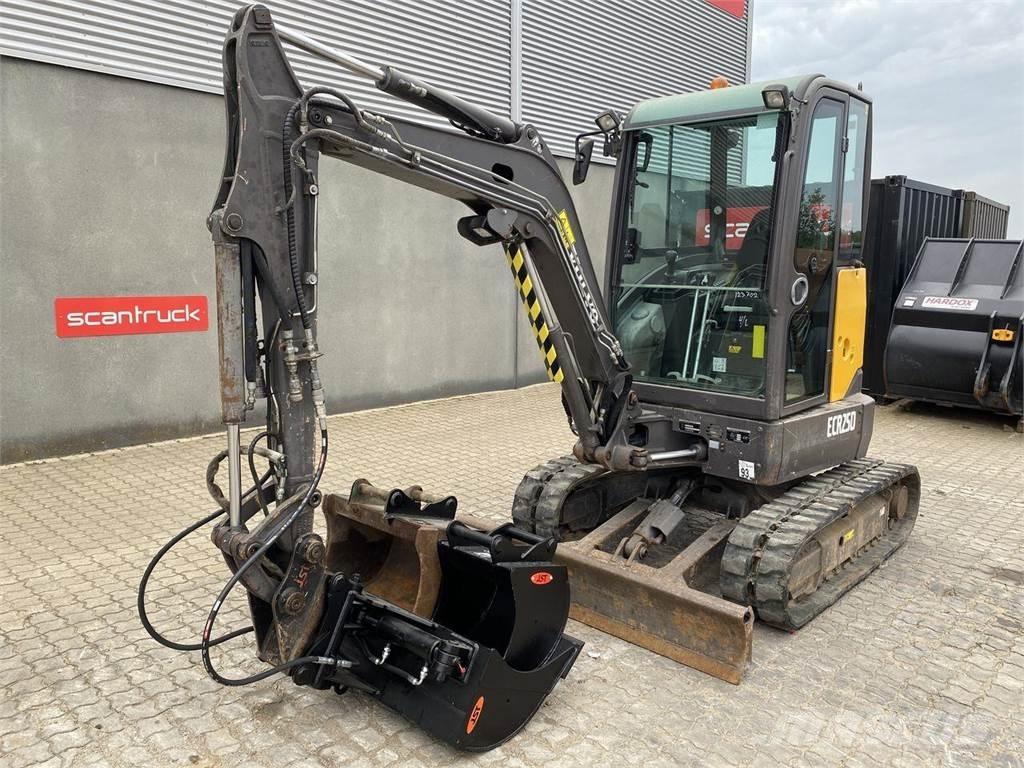 Volvo ECR25 Pyöräkaivukoneet