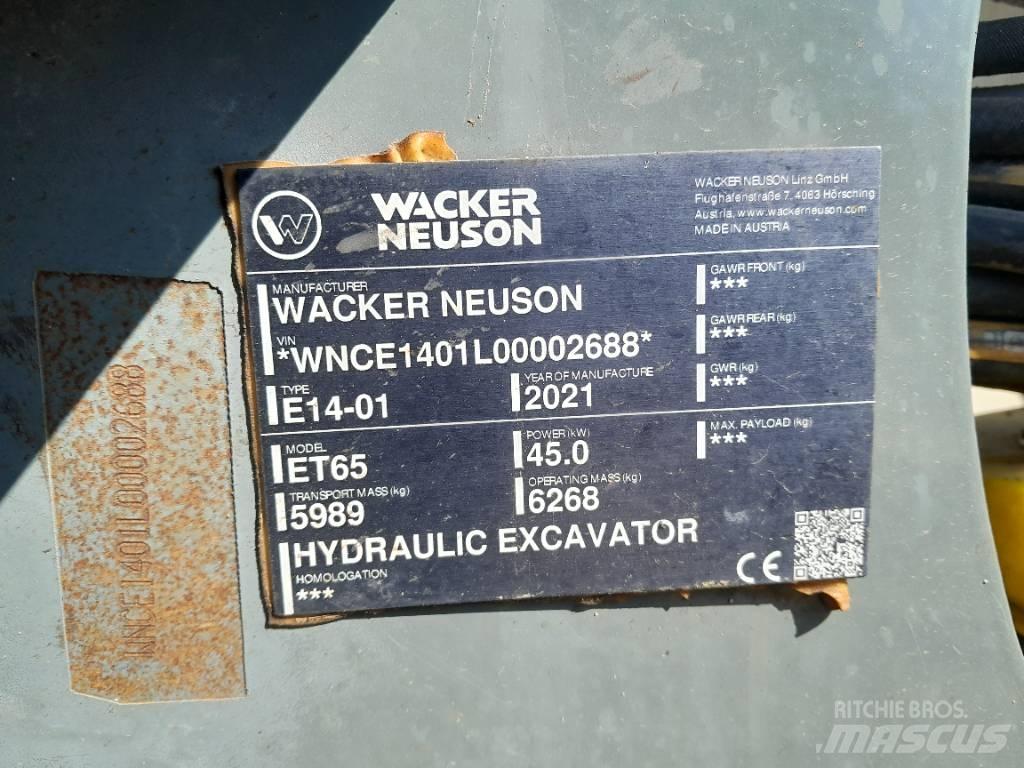 Wacker Neuson ET 65 Telakaivukoneet