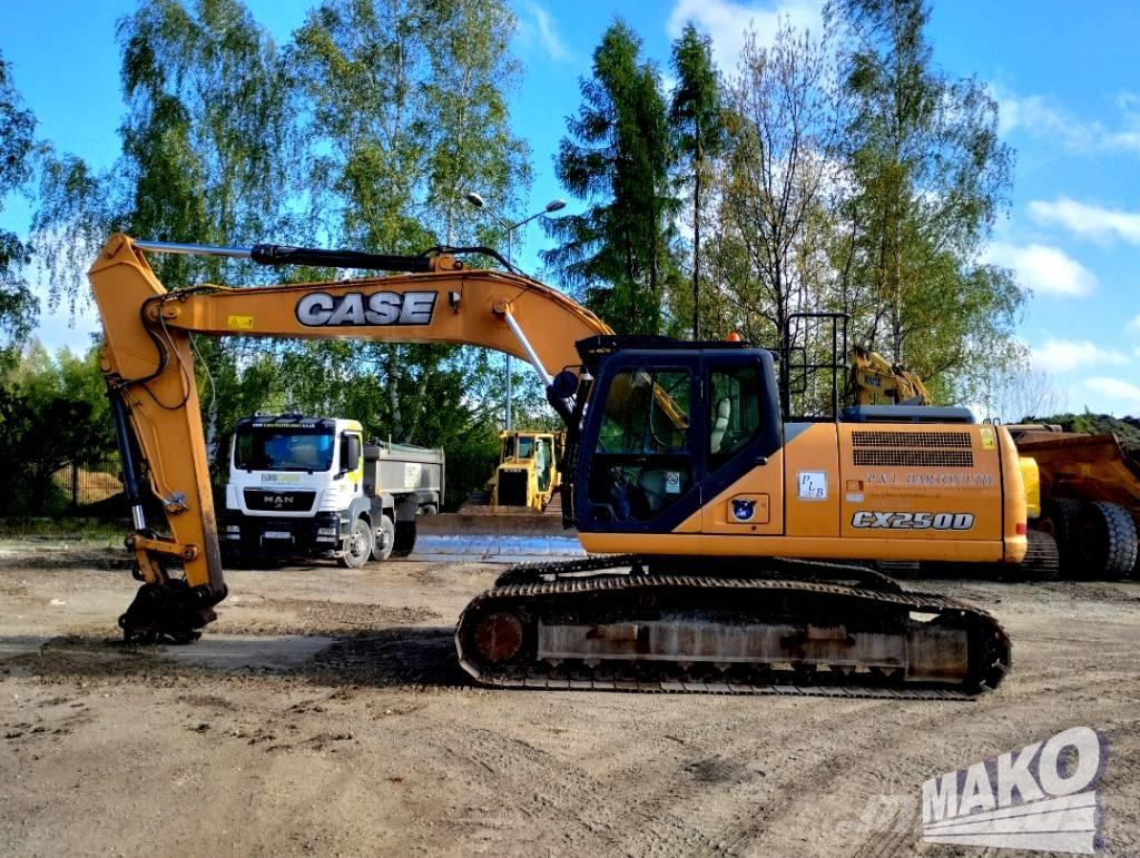 CASE CX 250 D Telakaivukoneet