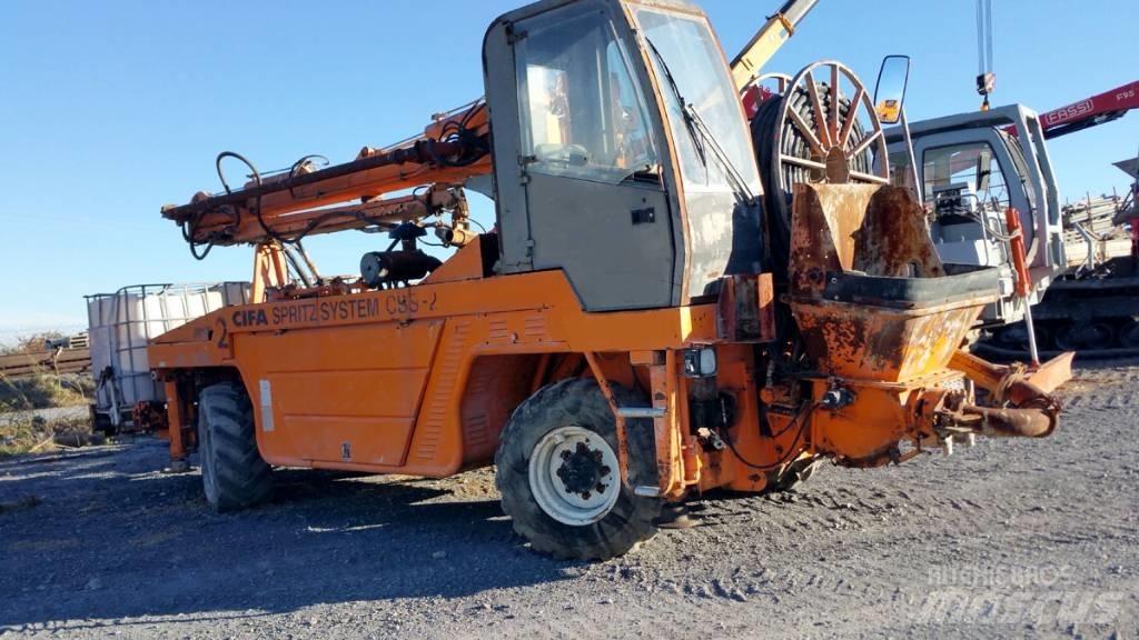 Cifa CSS 2 Muut maanalaiset louhintalaitteet