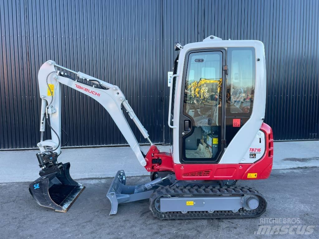 Takeuchi TB 216 Minikaivukoneet < 7t