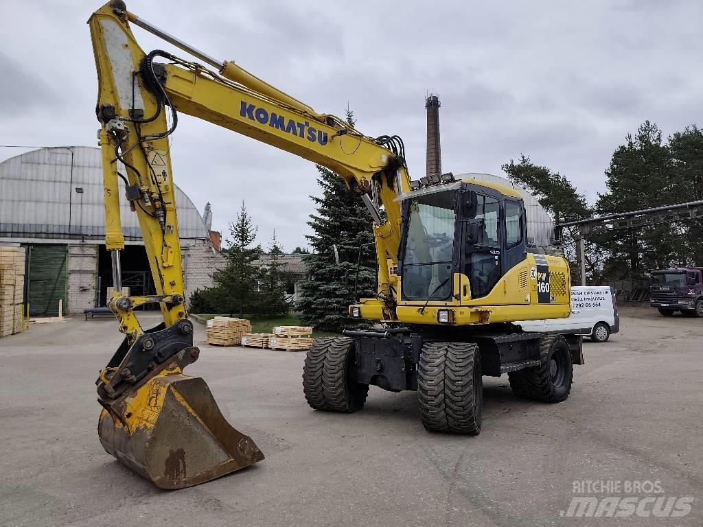 Komatsu PW 160-7E0 Pyöräkaivukoneet