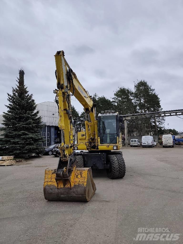 Komatsu PW 160-7E0 Pyöräkaivukoneet