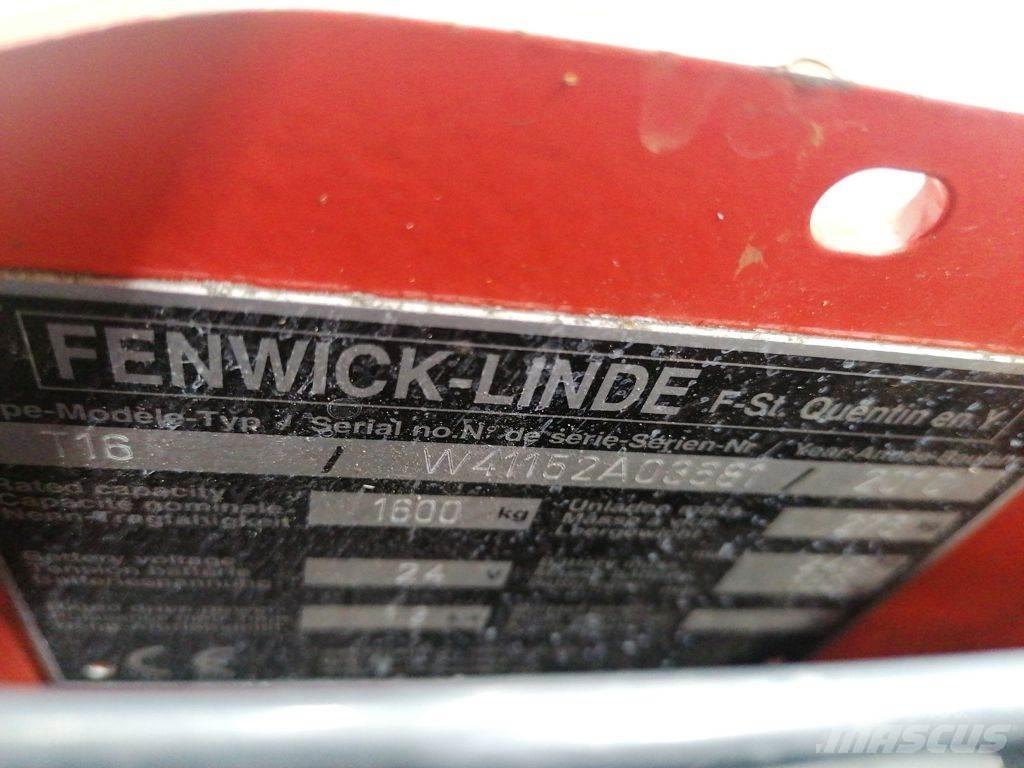 Linde T16 Lavansiirtotrukit
