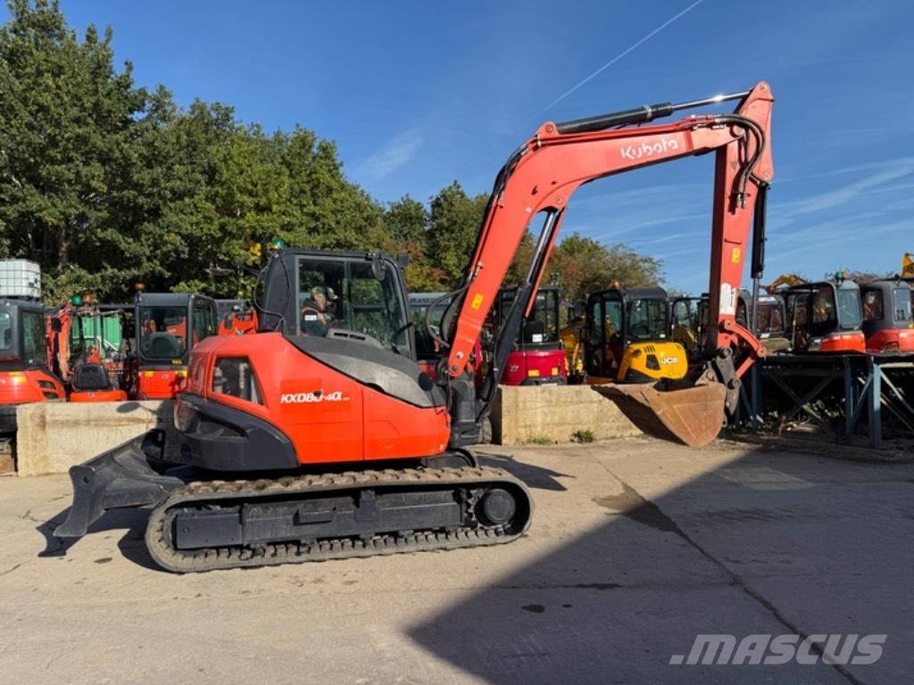Kubota KX 080-4a2 Midikaivukoneet 7t - 12t