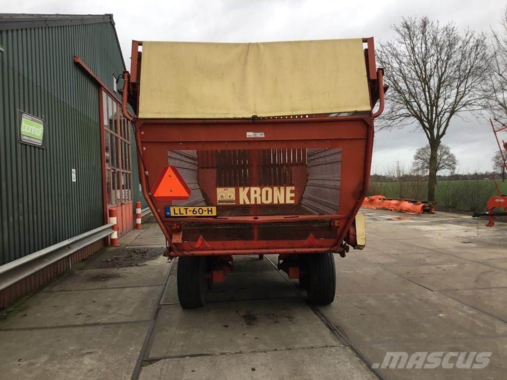 Krone TURBO 2900 Keräävät noukinvaunut ja silppurivaunut