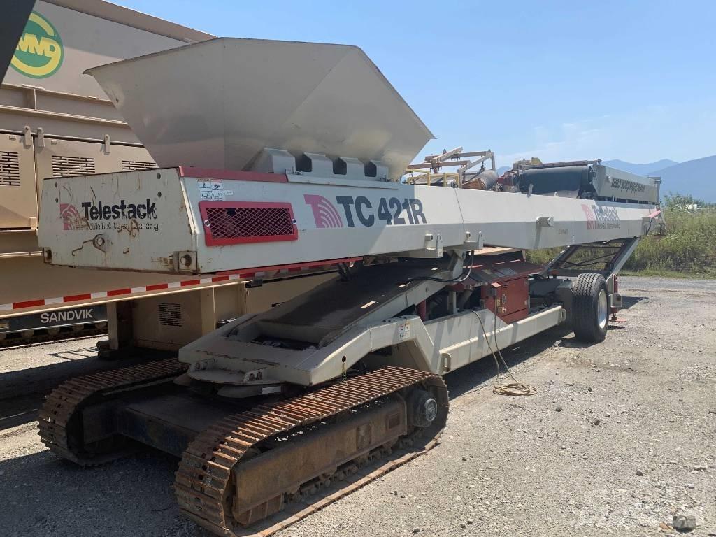 Telestack TC421R Kuljettimet