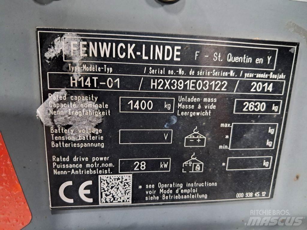 Linde H14T-01 Nestekaasutrukit
