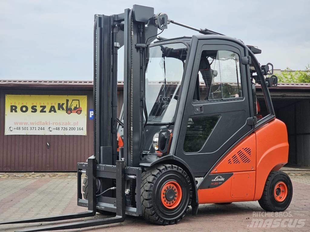 Linde H35T-02 Nestekaasutrukit
