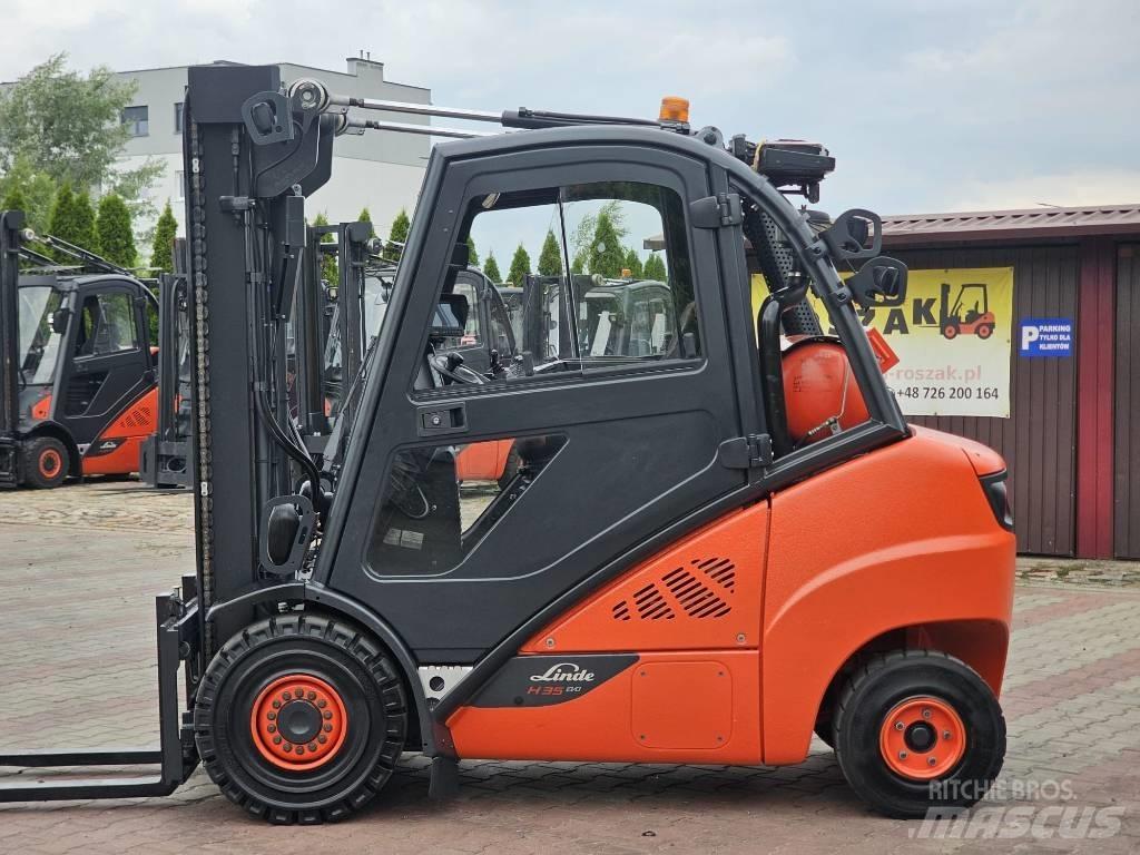 Linde H35T-02 Nestekaasutrukit