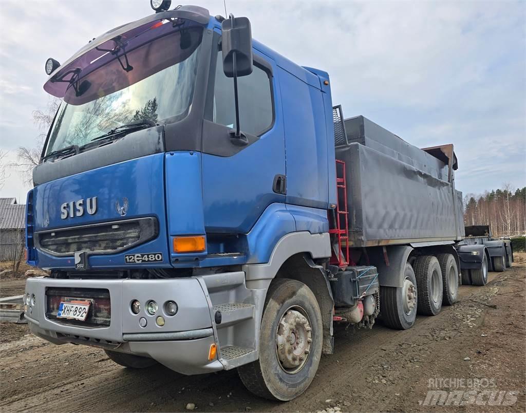 Sisu E12M 8X4 Sora- ja kippiautot