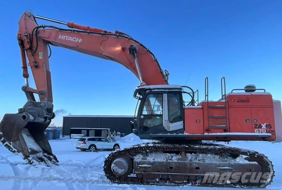 Hitachi ZX 670 LCH Telakaivukoneet