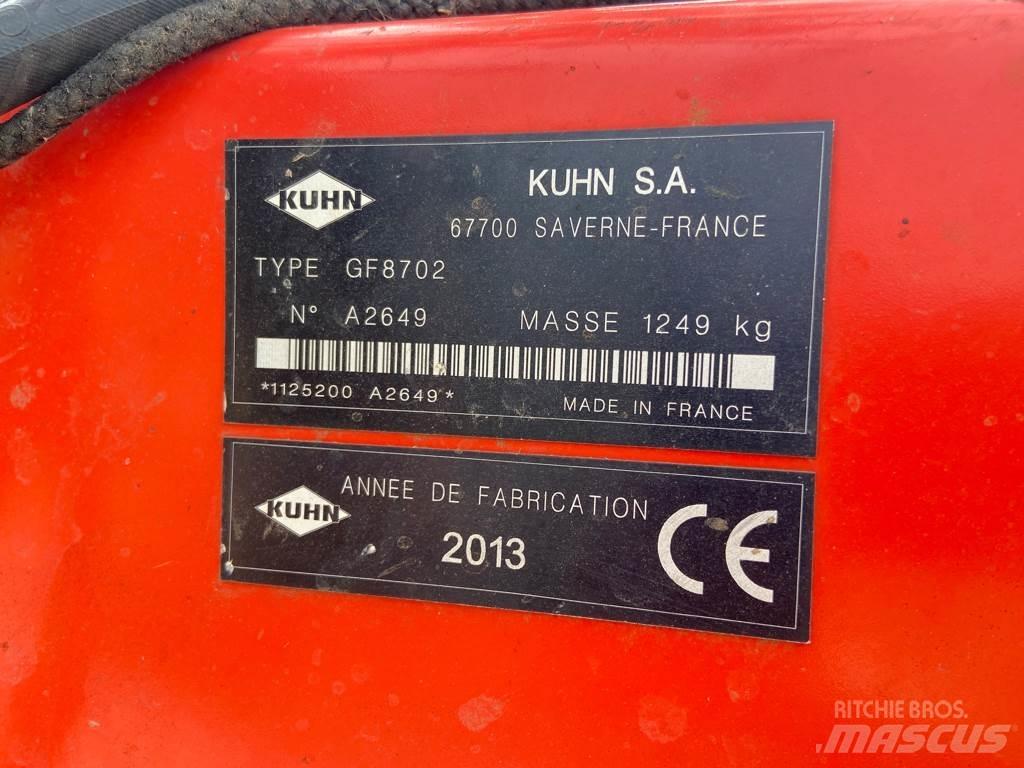 Kuhn GF8702 Pöyhimet ja haravat