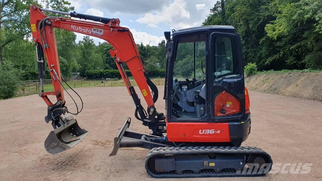 Kubota U 36-4 Minikaivukoneet < 7t