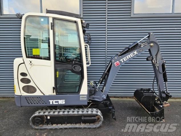 Terex tc16 Minikaivukoneet < 7t