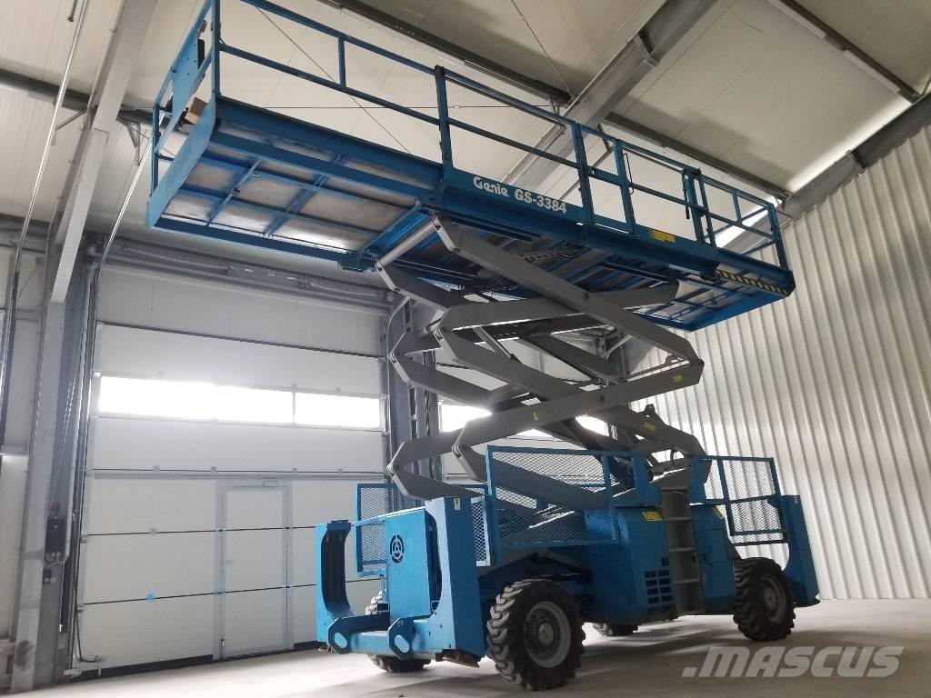 Genie GS3384 RT 4x4 Saksilavat