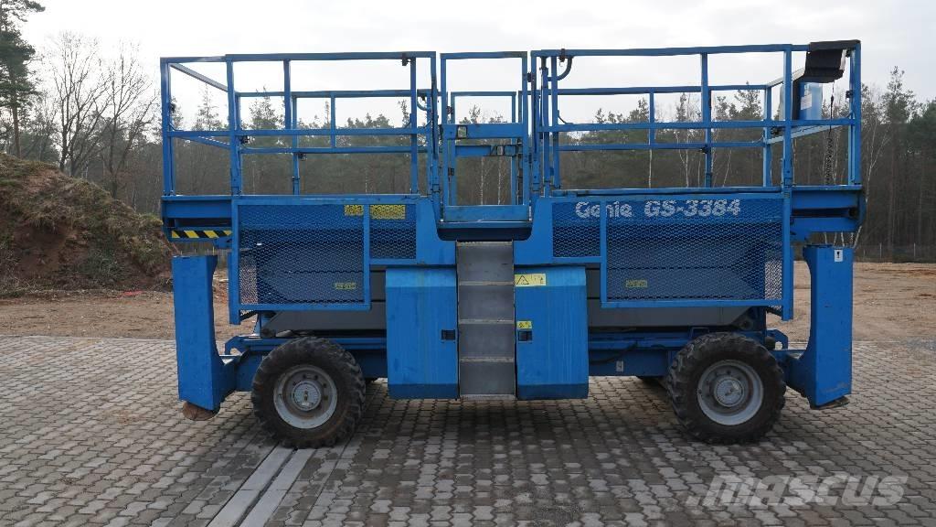 Genie GS3384 RT 4x4 Saksilavat