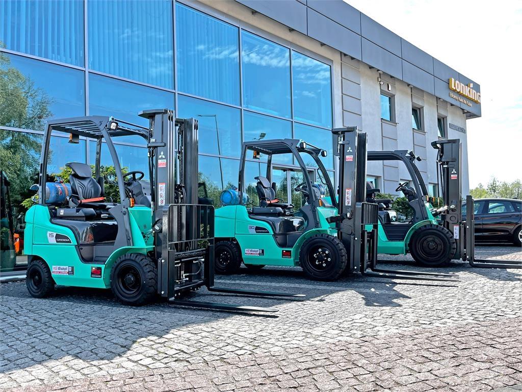 Mitsubishi FG15N Nestekaasutrukit