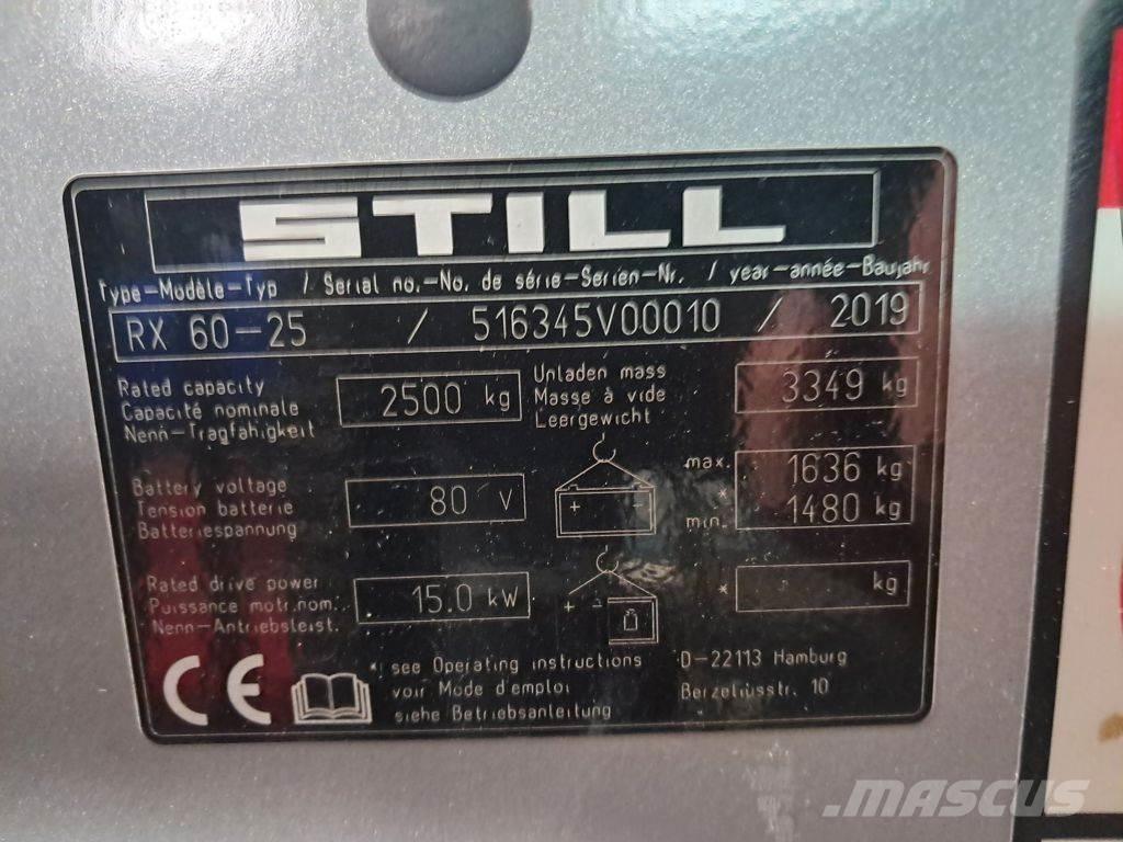 Still RX60-25 Sähkötrukit