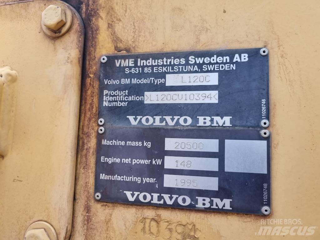 Volvo BM L120C Pyöräkuormaajat