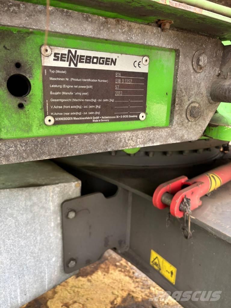 Sennebogen 818 Jätteenkäsittelijät