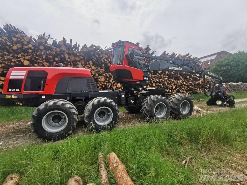 Komatsu 931 XC Harvesterit