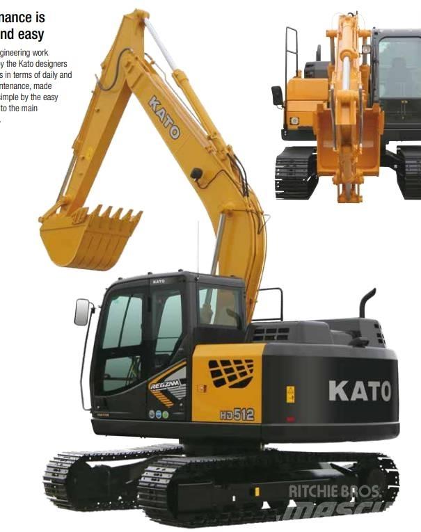 Kato 514 Telakaivukoneet