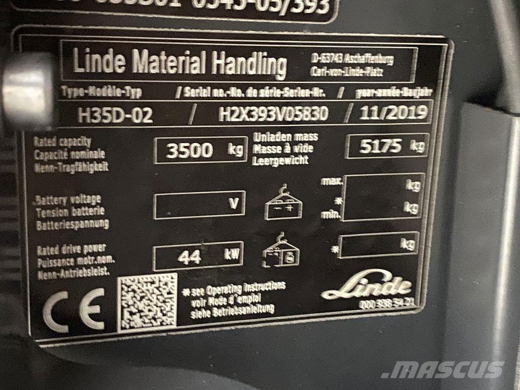 Linde H35D-02 Dieseltrukit