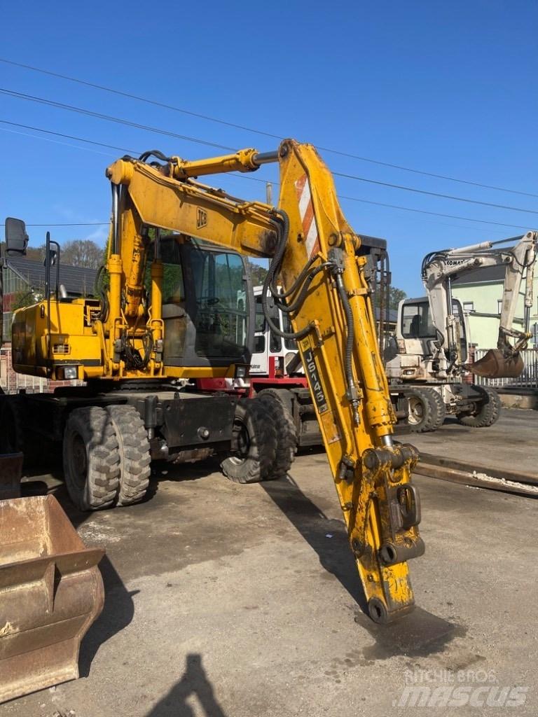 JCB JS 145 W Pyöräkaivukoneet