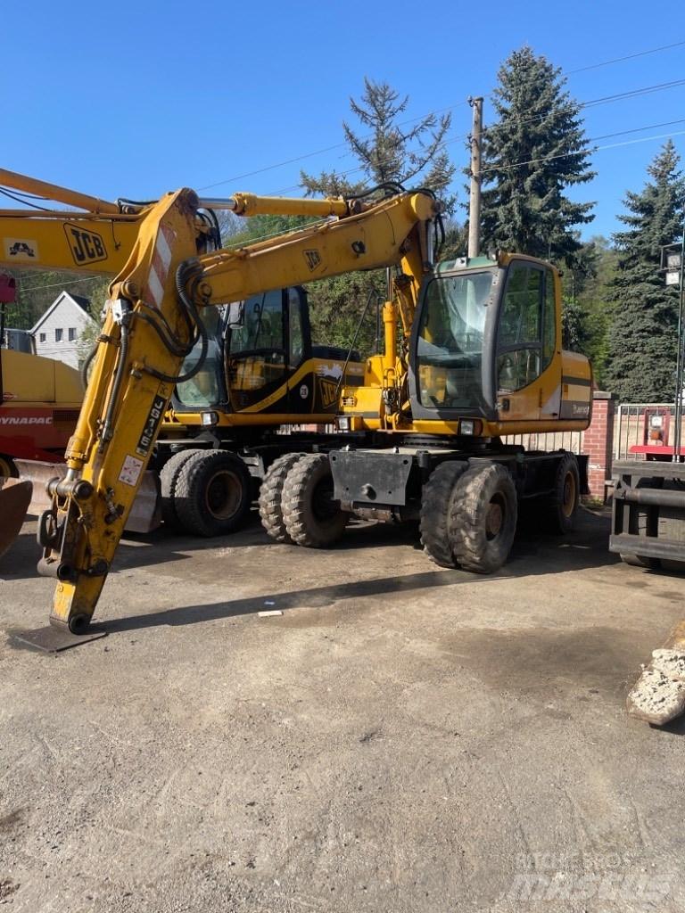 JCB JS 145 W Pyöräkaivukoneet