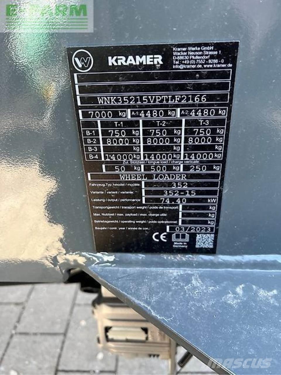 Kramer kl35.8t Maatalouskurottajat