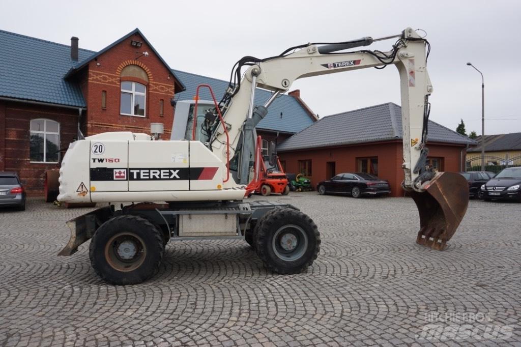 Terex TW 160 Pyöräkaivukoneet