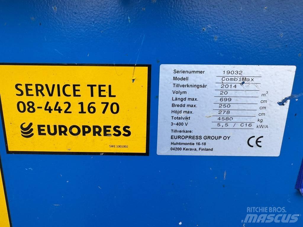 Europress CombiMax Jätepuristimet