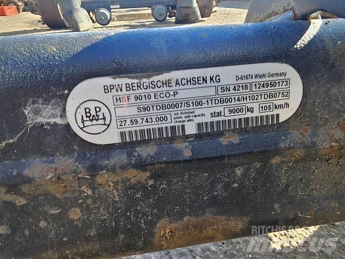 BPW HSF 9010 ECO-P Akselit