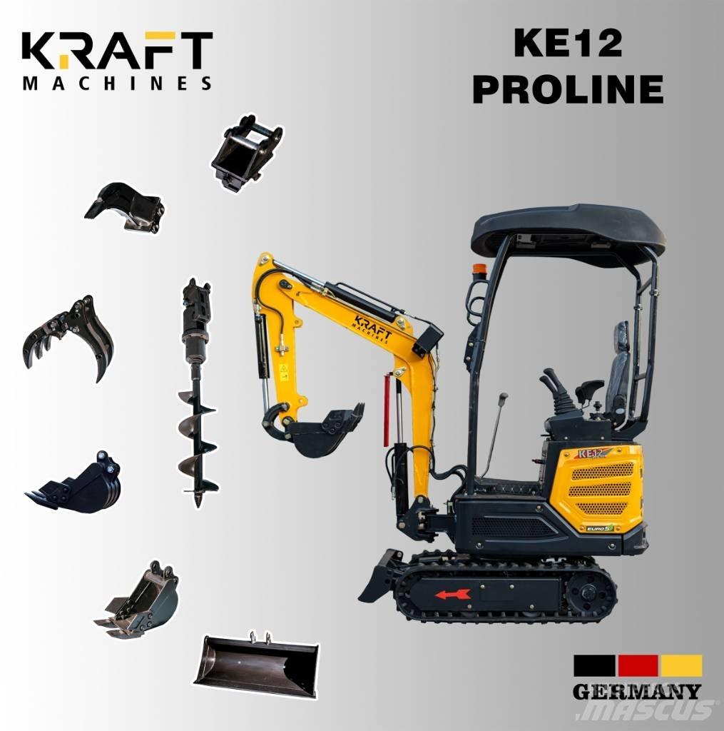 Kraft KE12Proline Minikaivukoneet < 7t