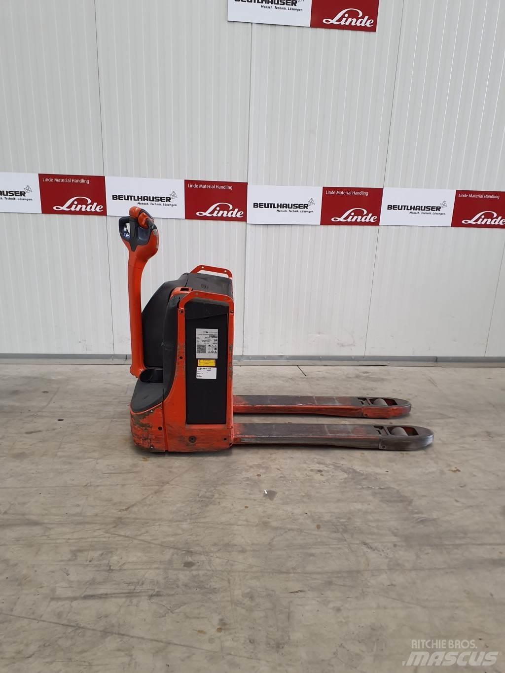 Linde T16 Lavansiirtotrukit