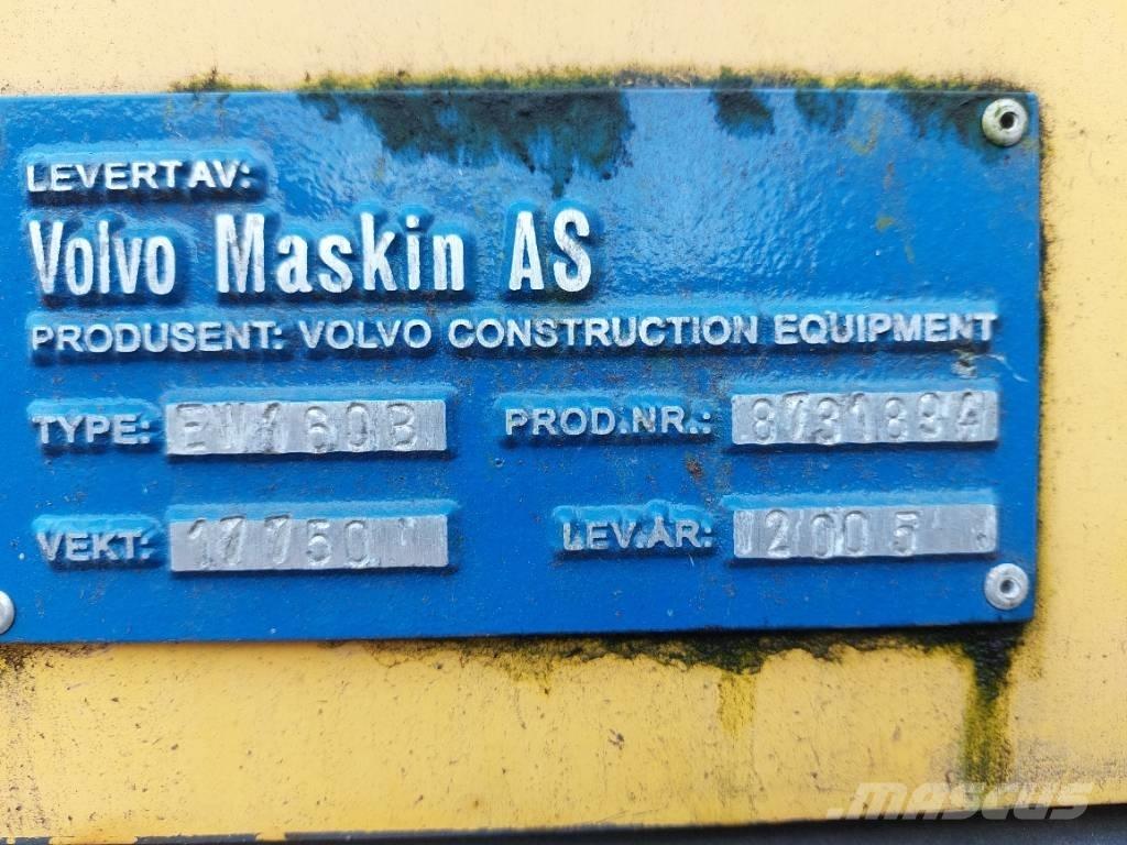 Volvo BM EW 160 B Pyöräkaivukoneet
