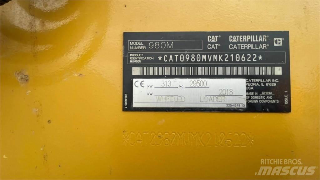 CAT 980 M Pyöräkuormaajat