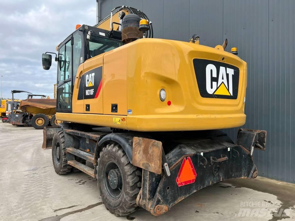 CAT M318F Pyöräkaivukoneet