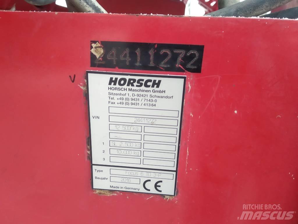 Horsch Focus 6 TD Kylvökoneet