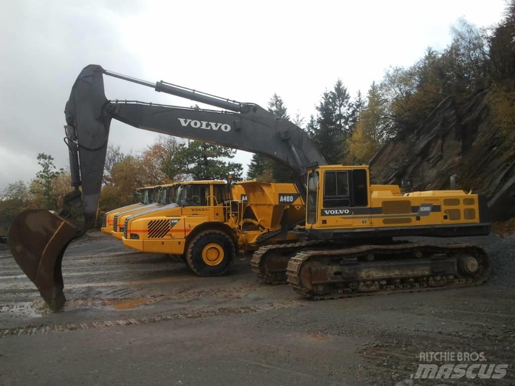 Volvo EC 650 Telakaivukoneet