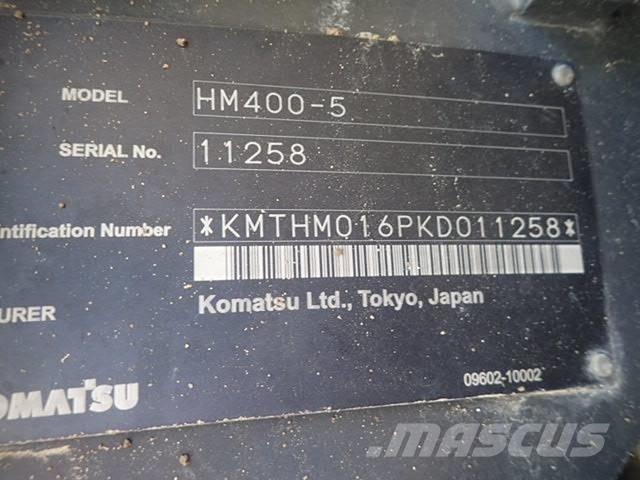 Komatsu HM 400-5 Dumpperit