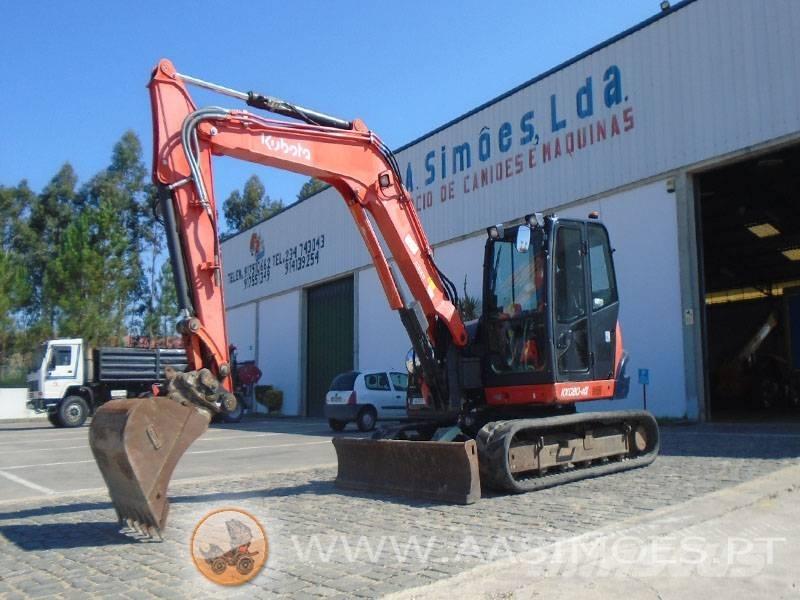 Kubota KX 080-4 Midikaivukoneet 7t - 12t
