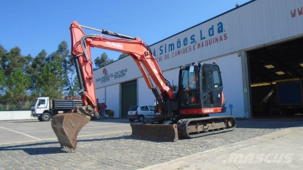 Kubota KX 080-4 Midikaivukoneet 7t - 12t