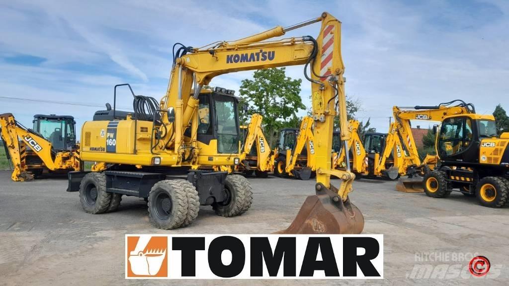 Komatsu PW 160-7 Pyöräkaivukoneet