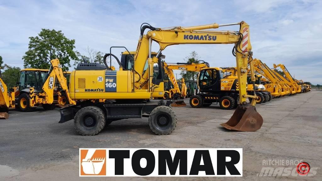 Komatsu PW 160-7 Pyöräkaivukoneet